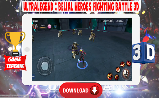 Ultralegend  Belial Heroes Fighting Battle 3D