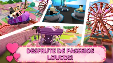 Girls Theme Park Craft Parque De Diversoes 3d Apps No Google Play - jogos de roblox no parke de diverçao