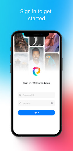 Android application Pictplay screenshort