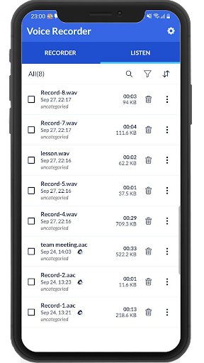 Voice Recorder - Unlimited Rec Screen 2