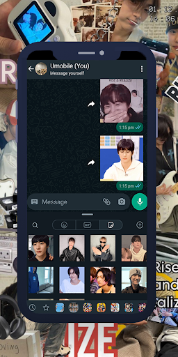 Android application Riize Animated WAStickers screenshort