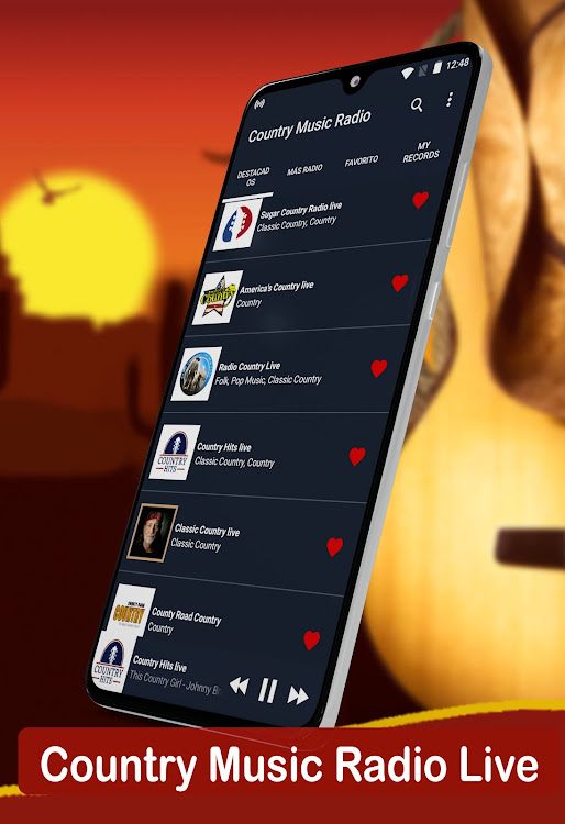 Country Music Radio Stations - 1.2.52 - (Android)