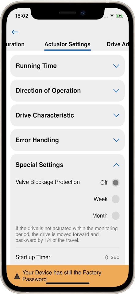 Smart Actuator Screen 3