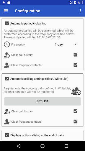 Call Log Backup and Cleaner - Pr