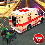 Cover Image of Baixar Ambulance Rescue : Emergency 911 Driving Games 1.0.5 APK