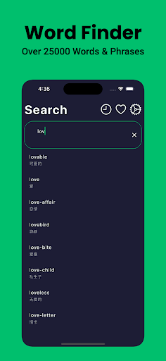 Chinese Dictionary English Screen 3