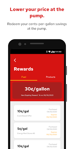 Energy Extras Screen 2