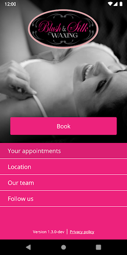 Android application Blush and Silk Waxing screenshort