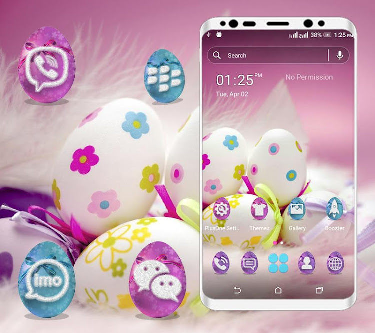 Easter Egg Launcher Theme - 2.4 - (Android)