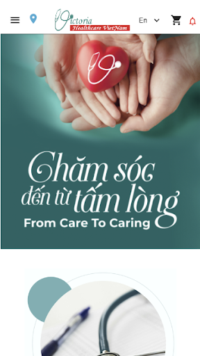 Android application VIC CARE screenshort