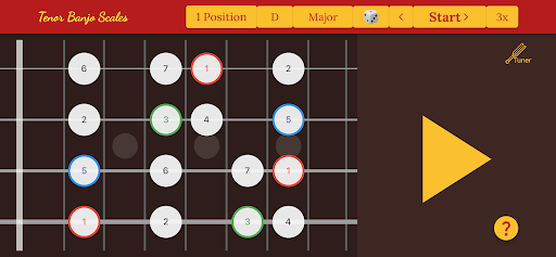 Android application Tenor Banjo by Ear screenshort