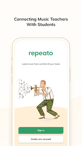 Android application Repeato screenshort