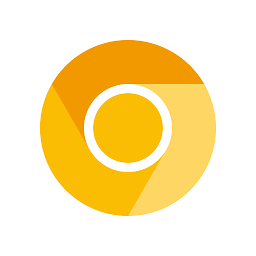 Chrome Canary(불안정) 아이콘 이미지
