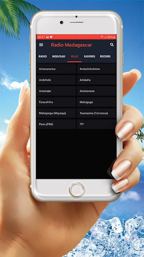 Radio Madagascar Screen 3