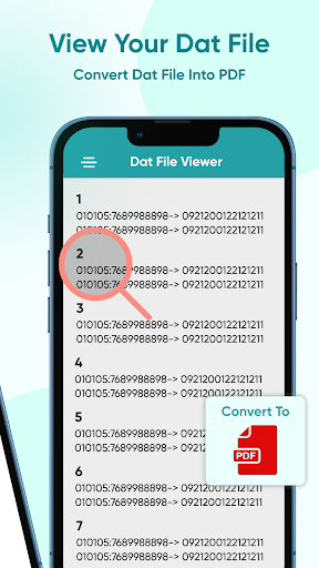 DAT Viewer - DAT File Opener Screen 2
