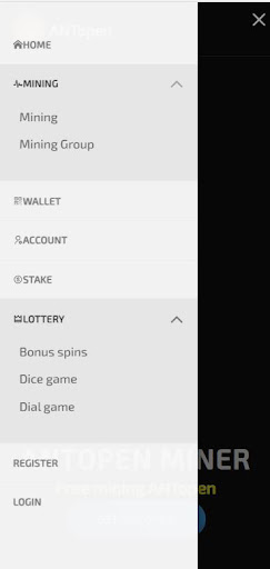 Android application Mine ANTopen screenshort