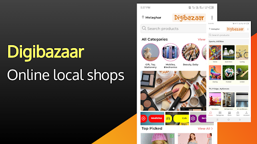 Digibazaar Local Shopping App