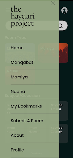 The Haydari Project Screen 2