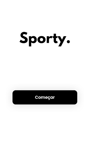 Android application Sporty screenshort