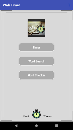 Wali Timer Screen 2