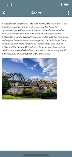 Destination Newcastle Screen 3