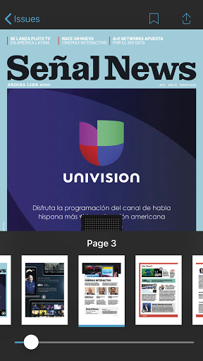 Android application Señal News Mag screenshort