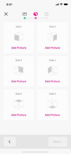 Photo Frame Live HD Wallpaper - 3D Photo Cube Wall