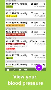 Blood Pressure Tracker 12.1.1-inApp screenshots 6
