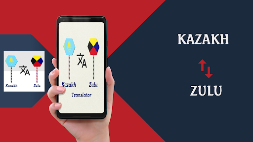 Android application Kazakh To Zulu Translator screenshort