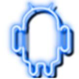 Neon Blue GO Theme Unlock Key icon