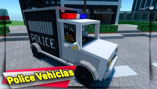 Police Vehicles Mod Minecraft