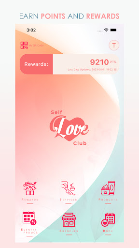 Android application Self Love Club screenshort