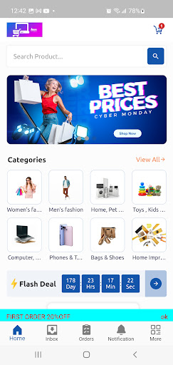 Android application Kws Store screenshort