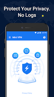 Mini VPN - وكيل VPN سريع وغير محدود وآمن ومجاني