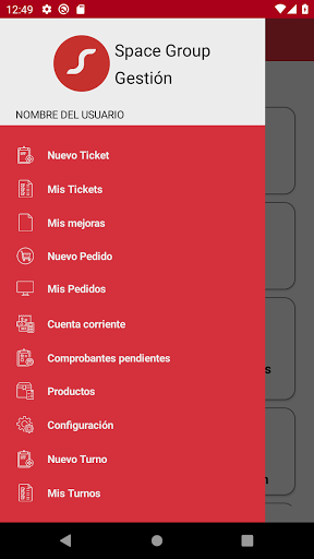 Space Group Gestión Screen 3