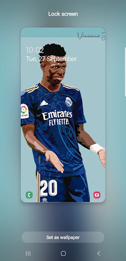Vinicius Jr Wallpapers 4k Screen 3