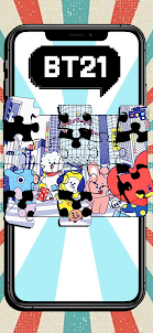 BT21 puzzle game