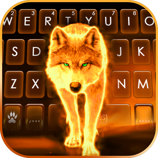 Fiery Wolf Theme logo