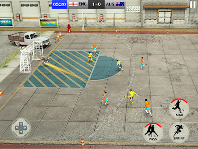 Captura de Pantalla 9 Street Football Kick Games android