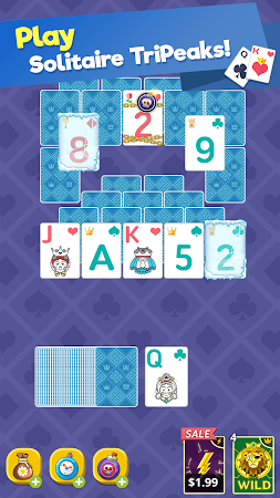 Game screenshot Theme Solitaire: Tripeaks Game apk download