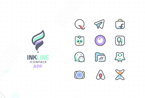 InkLine IconPack - Personalization - apps
