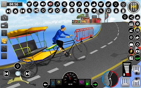 Bicycle Rickshaw Driving Games Unknown