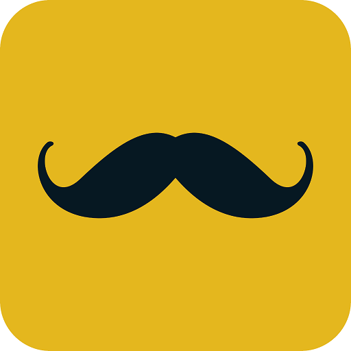 Sr. Mustache BarberClub logo