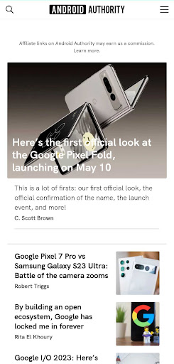 Android application AA - Tips & News for Android™ screenshort