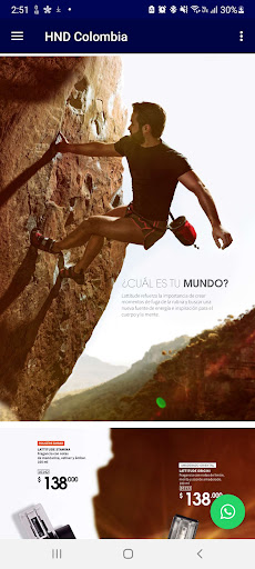 HND Colombia-Eventos, Catálogo Screen 3