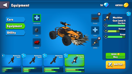 Android application Car Wars - Wheels of Doom screenshort