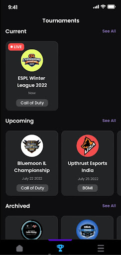 FanSpace: Esports & Gaming Screen 3