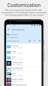 Captura de Pantalla 6 Droid Insight 360: Files, Apps android