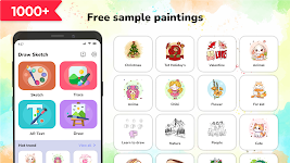 screenshot of AR Draw Sketch & Paint