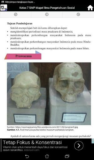 Kelas 7 SMP / MTS Mapel Ilmu Pengetahuan Sosial